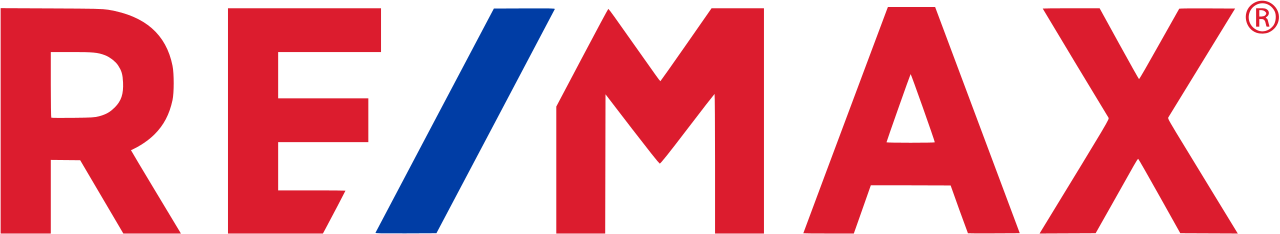 A large logo of Re Max is shown in the picture