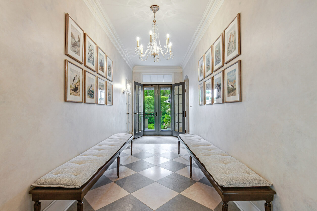 Hallways of a home
